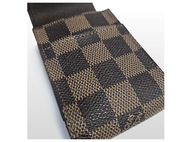 Louis Vuitton Brown Damier Canvas Cigarette Case - view 16