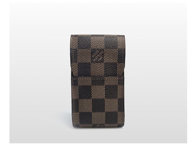 Louis Vuitton Brown Damier Canvas Cigarette Case - view 2