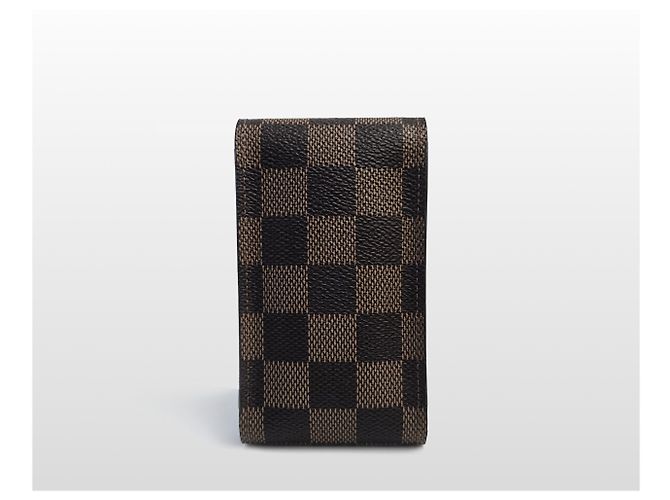 Louis Vuitton Brown Damier Canvas Cigarette Case - view 3