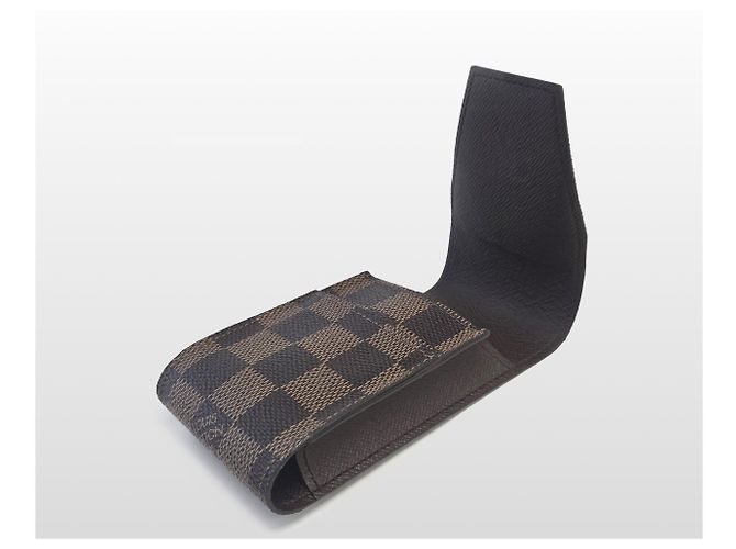 Louis Vuitton Brown Damier Canvas Cigarette Case - view 6