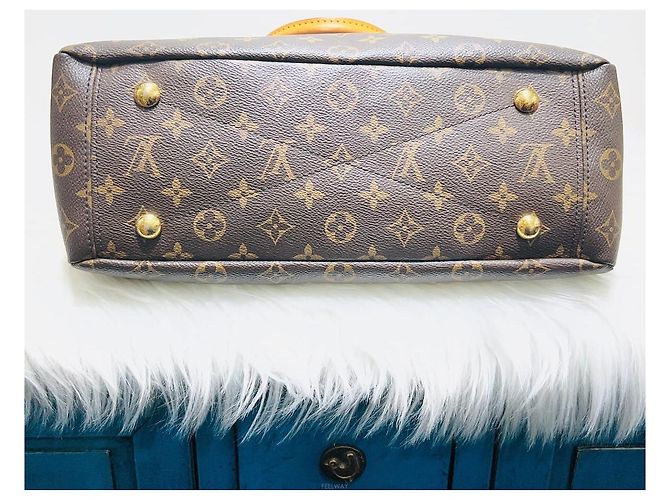 Louis Vuitton Tracolla per borsa tote Pallas MM Marrone - vista 5