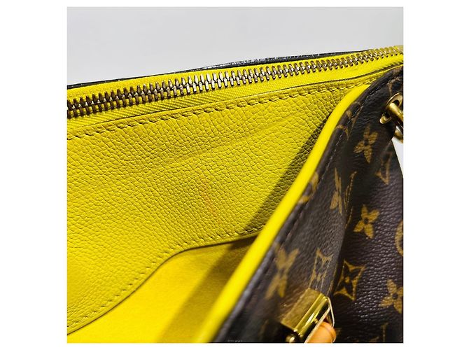 Louis Vuitton Tracolla per borsa tote Pallas MM Marrone - vista 8