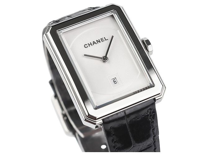Chanel Boyfriend Steel Damenuhr Medium Weiß - Ansicht 2