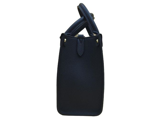Louis Vuitton Borsa a tracolla Lockandgo Lockme Tote in pelle di vitello granulata nera Nero - vista 4