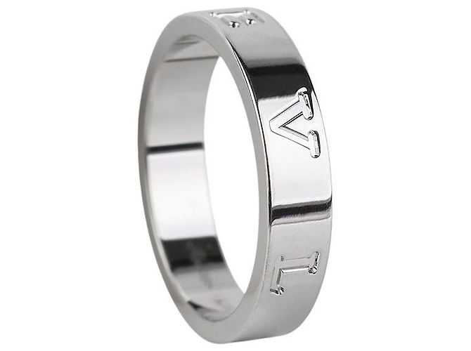 Bulgari Bvlgari Essential Ring aus Weißgold Größe Kaufhaus Zertifikat - Ansicht 2
