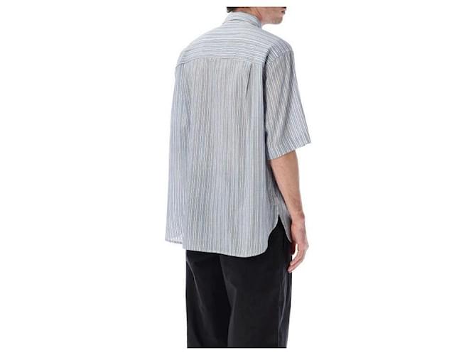Isabel Marant Camicia in cotone Oxford Blu - vista 5