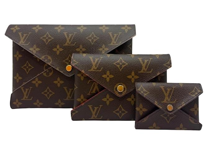 Louis Vuitton Pochette Monogram Kirigami Marrone - vista 2
