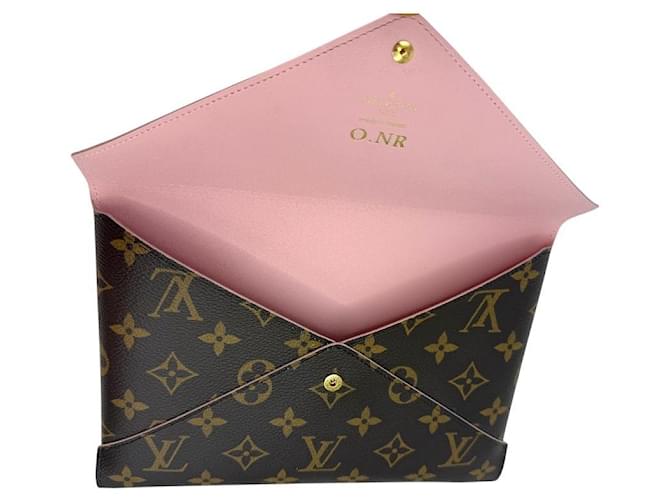 Louis Vuitton Pochette Monogram Kirigami Marrone - vista 4