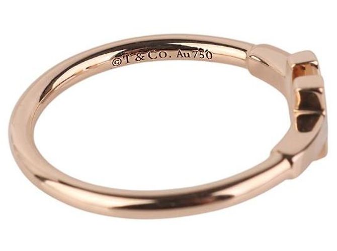 Tiffany & Co Roségold Drahtring Größe Pink - Ansicht 4