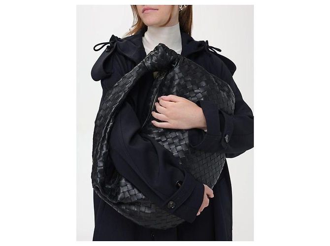 Bottega Veneta Bolsa Jodie Medium Preto - vista 5