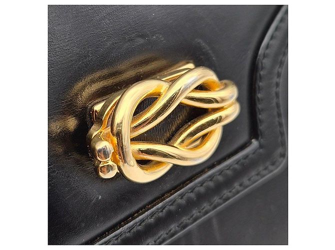 Gucci Borsa a tracolla con corda intrecciata Nero - vista 7