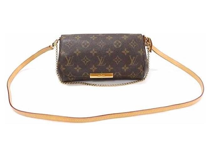Louis Vuitton Monogram Canvas Favorite PM Marrone - vista 3