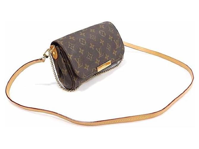Louis Vuitton Monogram Canvas Favorite PM Marrone - vista 5