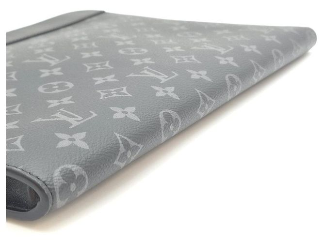 Louis Vuitton Pochette Jour GM Graphite Marrone - vista 10