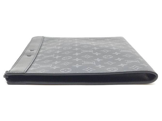 Louis Vuitton Pochette Jour GM Graphite Marrone - vista 7