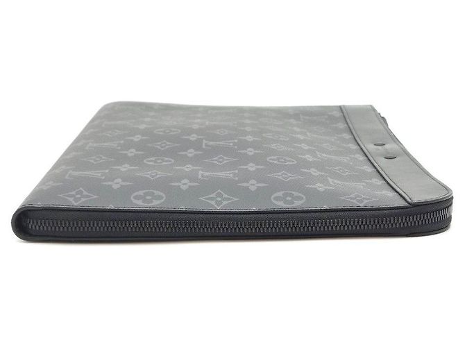 Louis Vuitton Pochette Jour GM Graphite Marrone - vista 8