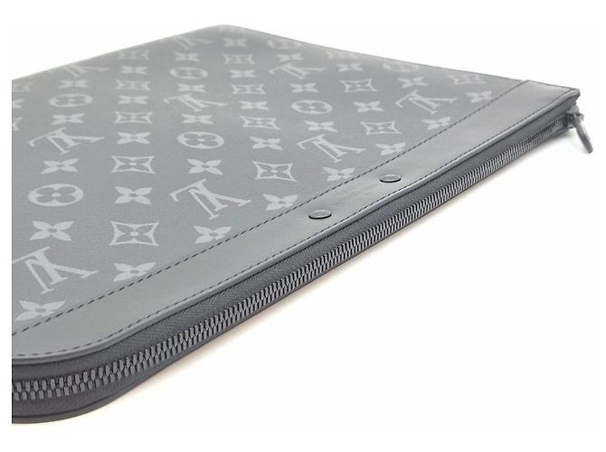 Louis Vuitton Pochette Jour GM Graphite Marrone - vista 9
