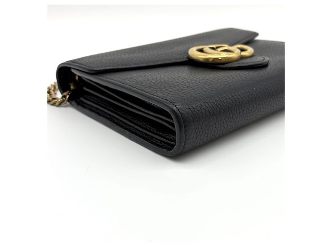 Gucci Borsa a tracolla con catena Nera Nero - vista 10
