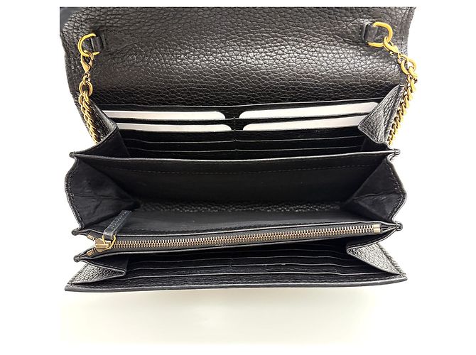 Gucci Borsa a tracolla con catena Nera Nero - vista 11