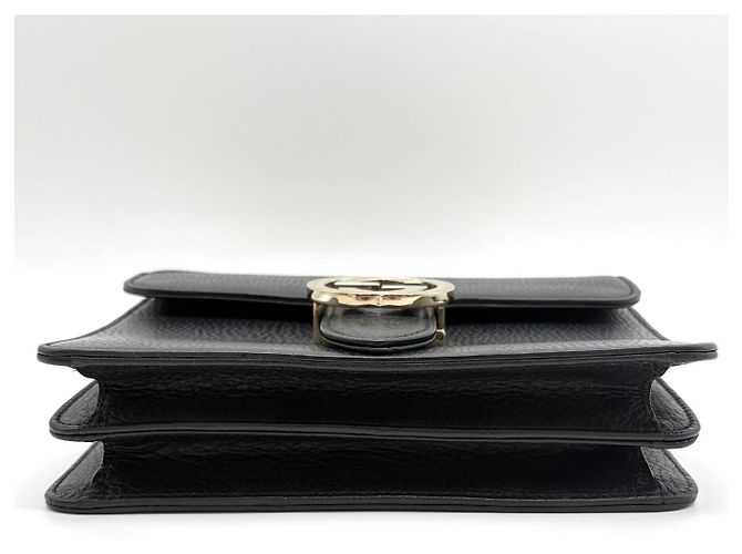 Gucci Borsa a tracolla con catena intrecciata Nera Nero - vista 22