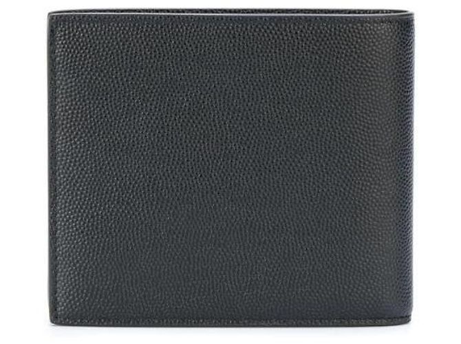 Saint Laurent Silver Logo Bifold Wallet - view 5