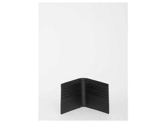Saint Laurent Silver Logo Bifold Wallet - view 7