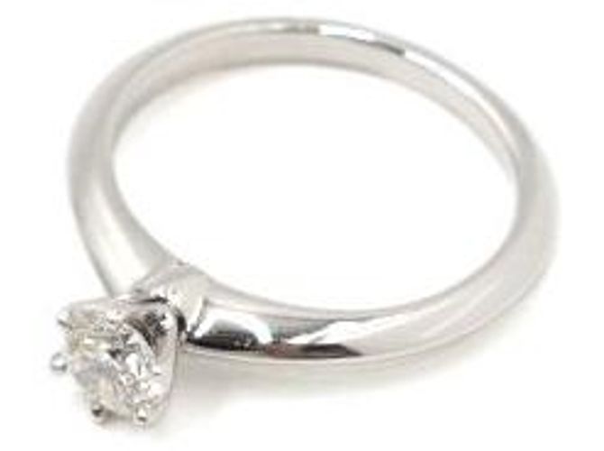 Tiffany & Co Platin-Diamant-Ehering Karat Größe - Ansicht 2