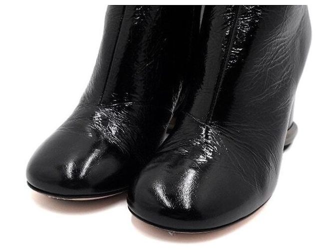 Roger Vivier Botas de cuero negro para mujer - vista 5