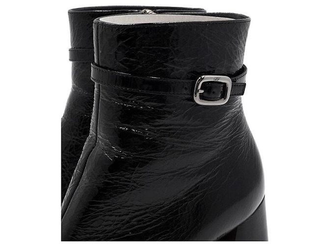 Roger Vivier Botas de cuero negro para mujer - vista 6