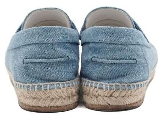 Hermès Sneaker espadrilles in denim Blue Clair Trip da uomo - vista 6