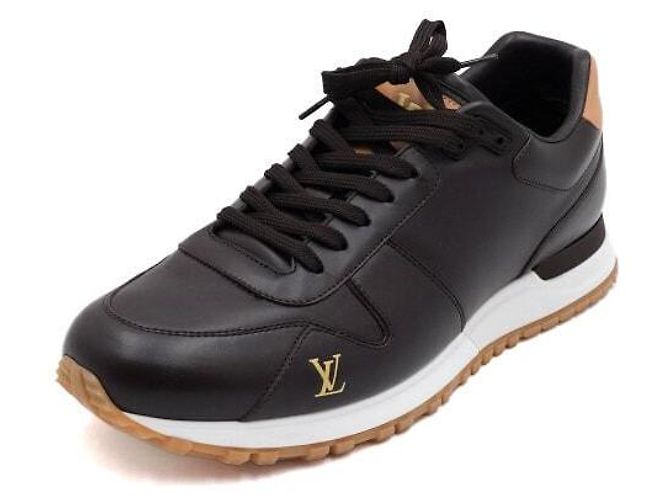 Louis Vuitton Sneakers Runaway da uomo in Dark Brown Season Marrone - vista 2