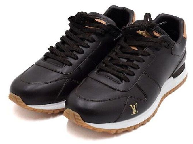 Louis Vuitton Sneakers Runaway da uomo in Dark Brown Season Marrone - vista 3