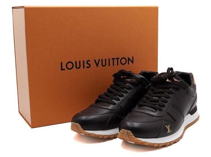 Louis Vuitton Sneakers Runaway da uomo in Dark Brown Season Marrone - vista 7