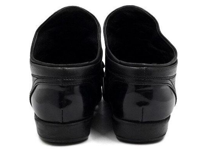 Chanel Sneakers in pelle da donna Black CC Nero - vista 7