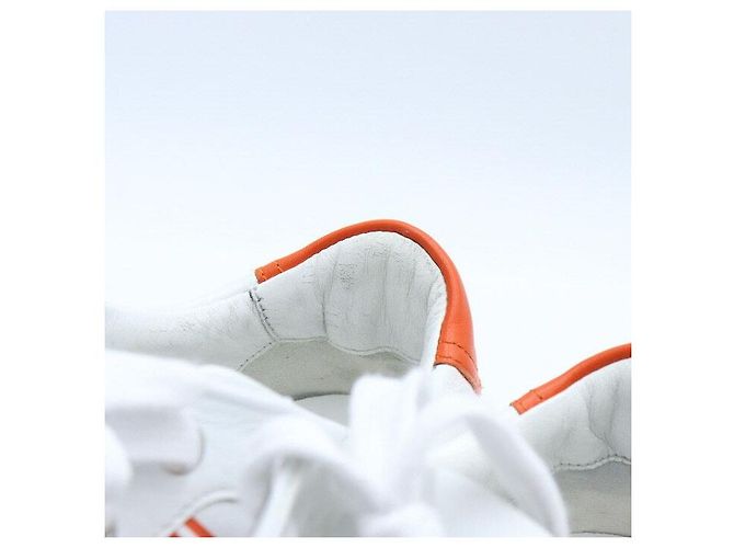 Hermès Sneakers Avantage in pelle di vitello da donna Bianco - vista 7