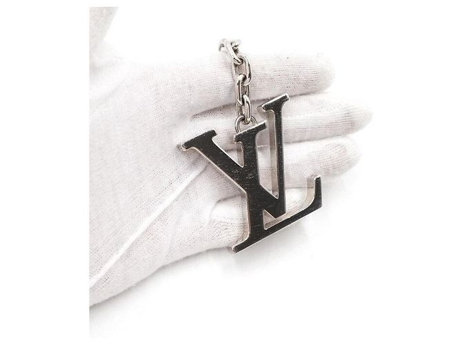 Louis Vuitton Initialen Schlüsselanhänger Silber - Ansicht 2