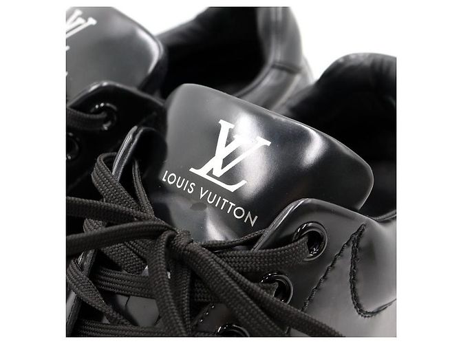 Louis Vuitton Scarpe Derby Abbey da uomo nere con monogramma Nero - vista 5