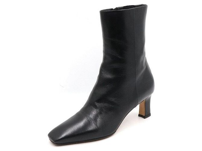 Valentino Botas de cuero negro para mujer - vista 2