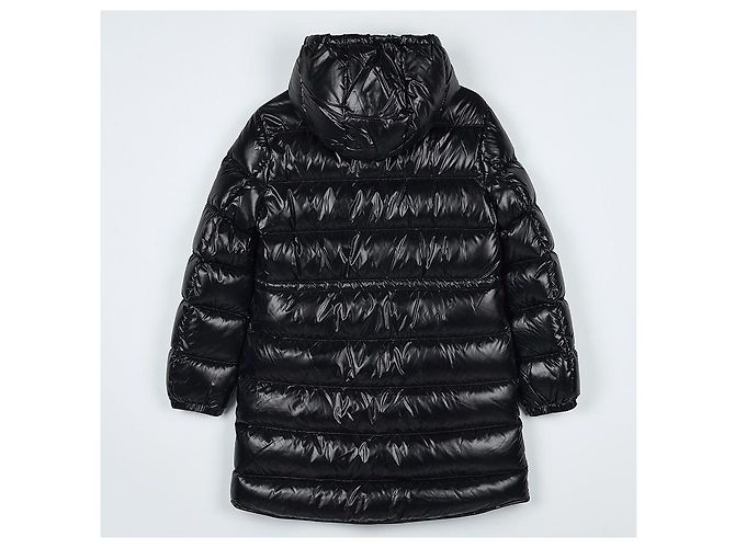 Moncler Giacca imbottita con cappuccio Daka per bambino Nero - vista 2