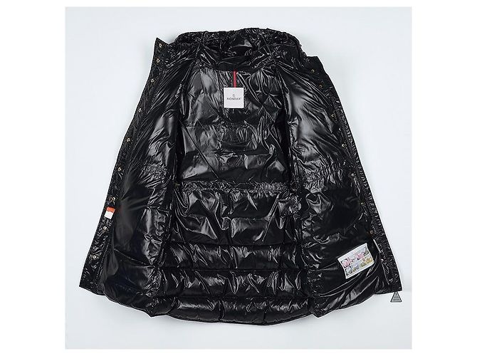 Moncler Giacca imbottita con cappuccio Daka per bambino Nero - vista 6