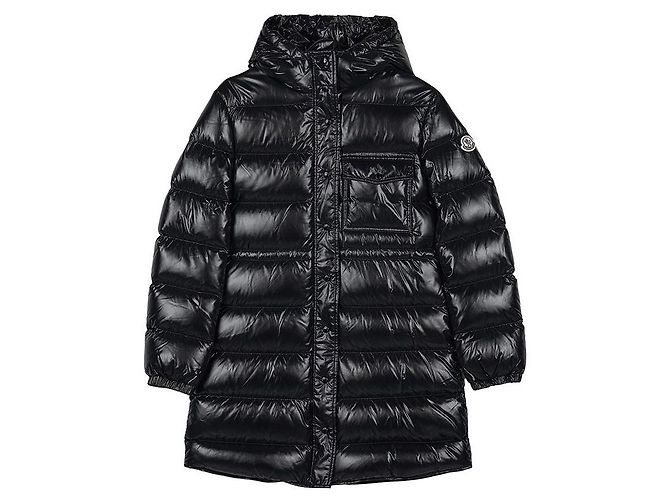Moncler Giacca imbottita con cappuccio Daka per bambino Nero - vista 7