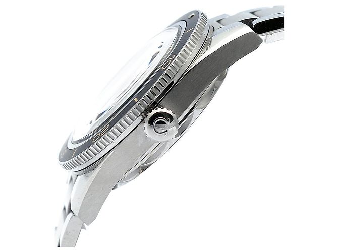 Omega Seamaster Heritage Railmaster Herrenuhr aus Stahl Schwarz - Ansicht 10