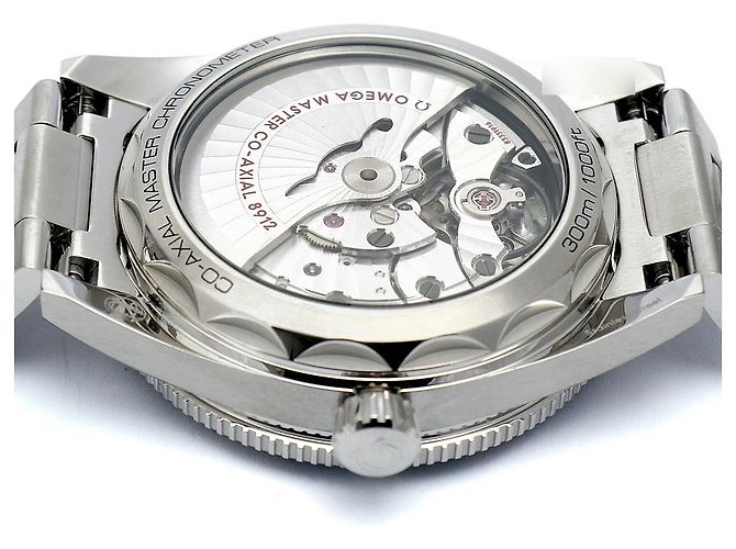 Omega Seamaster Heritage Railmaster Herrenuhr aus Stahl Schwarz - Ansicht 14