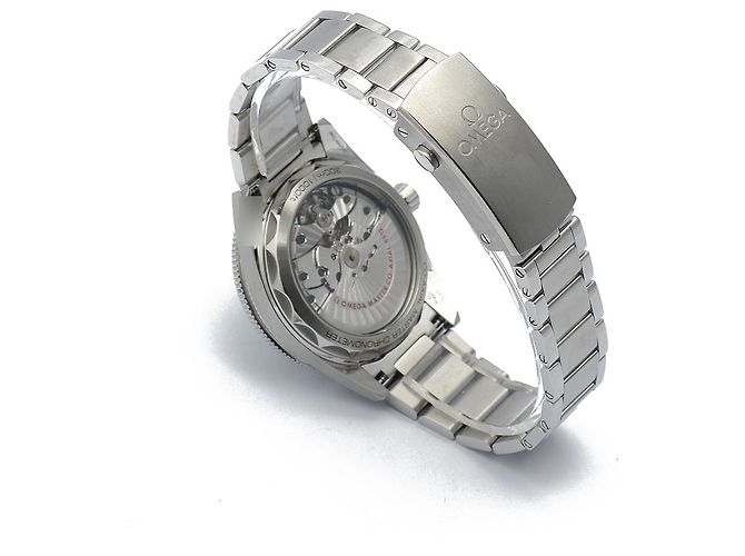 Omega Seamaster Heritage Railmaster Herrenuhr aus Stahl Schwarz - Ansicht 18