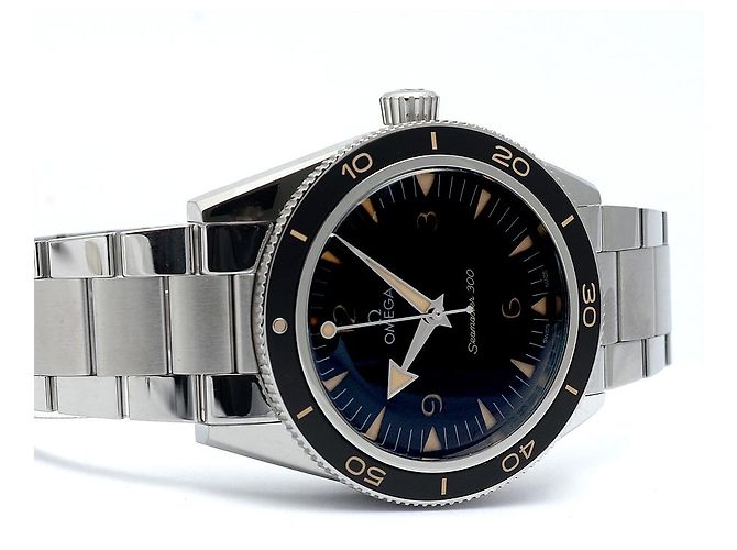 Omega Seamaster Heritage Railmaster Herrenuhr aus Stahl Schwarz - Ansicht 20