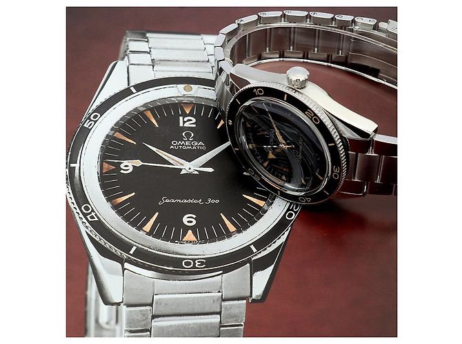 Omega Seamaster Heritage Railmaster Herrenuhr aus Stahl Schwarz - Ansicht 22