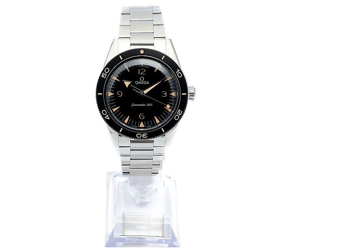Omega Seamaster Heritage Railmaster Herrenuhr aus Stahl Schwarz - Ansicht 4