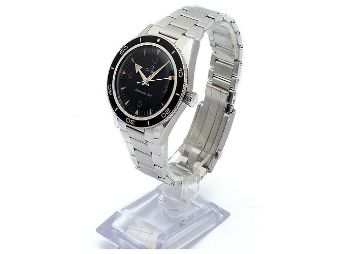 Omega Seamaster Heritage Railmaster Herrenuhr aus Stahl Schwarz - Ansicht 5