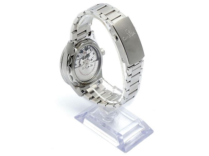 Omega Seamaster Heritage Railmaster Herrenuhr aus Stahl Schwarz - Ansicht 6