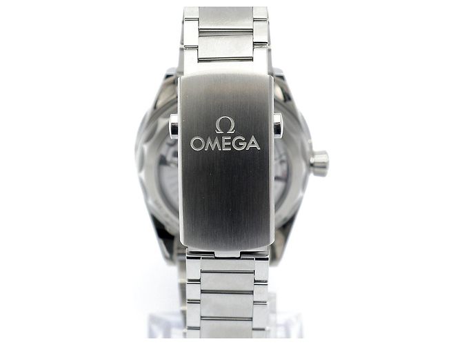 Omega Seamaster Heritage Railmaster Herrenuhr aus Stahl Schwarz - Ansicht 8